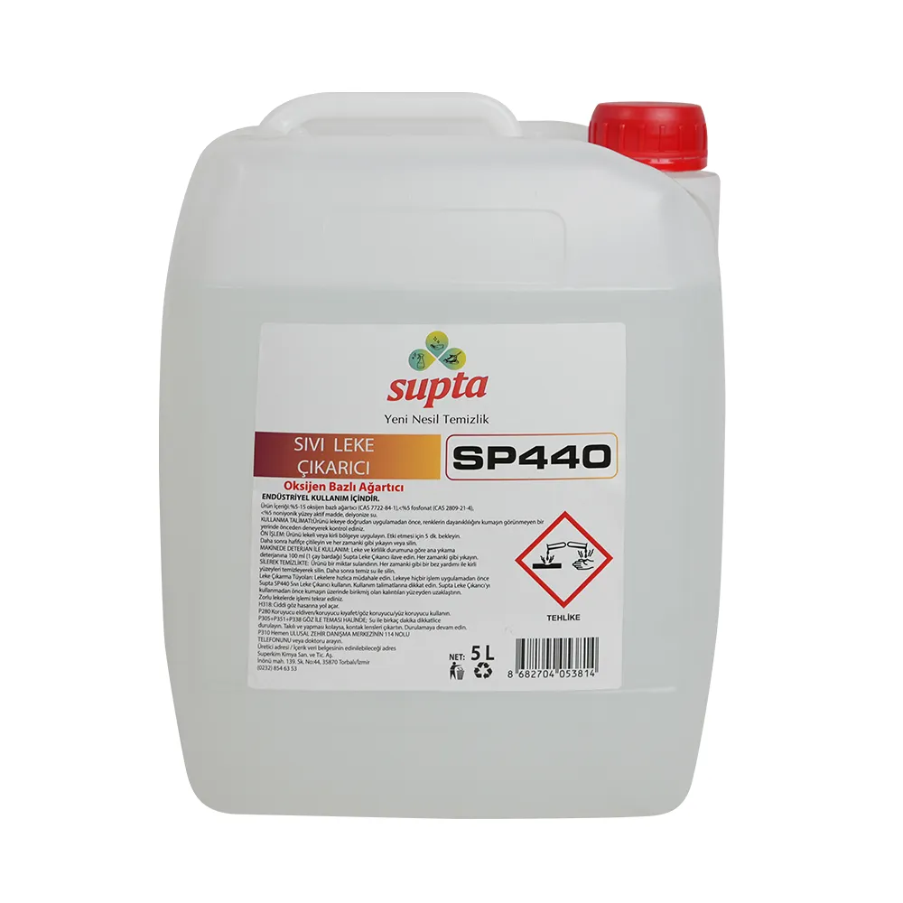 SP440 Oksigen Bazaslı Ağardıcı Maye Ləkə Çıxarıcı 5 LT