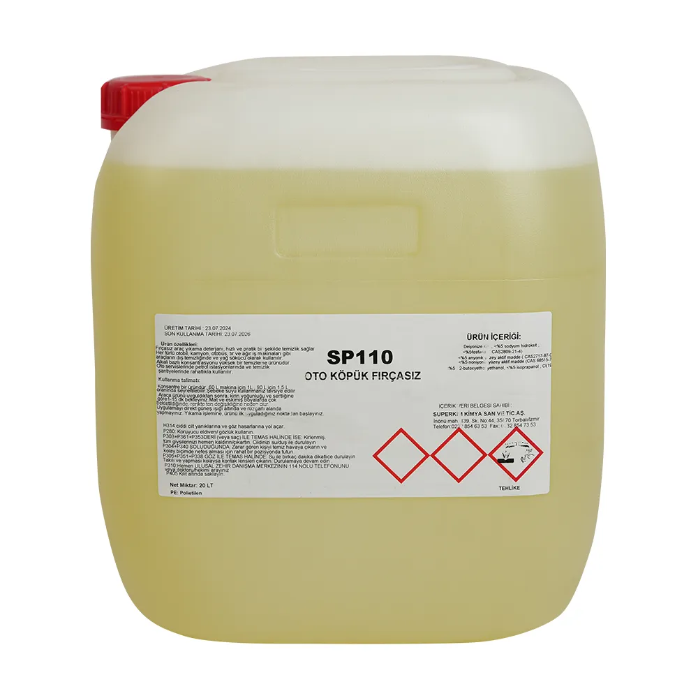 SP110 Supta Avto Köpük 20 LT Fırçasız
