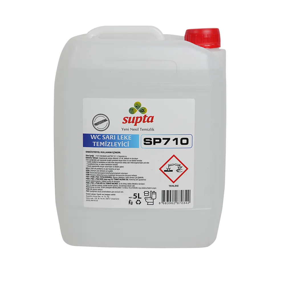 SP710 Supta WC Sarı Ləkə Təmizləyici 5 LT