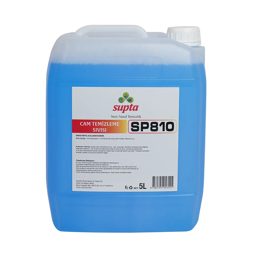 SP810 Supta Şüşə Təmizləyici Maye 5 LT
