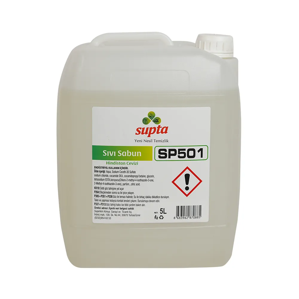 SP501 Supta Hindistan Qozu Ətirli Maye Sabun 5 LT