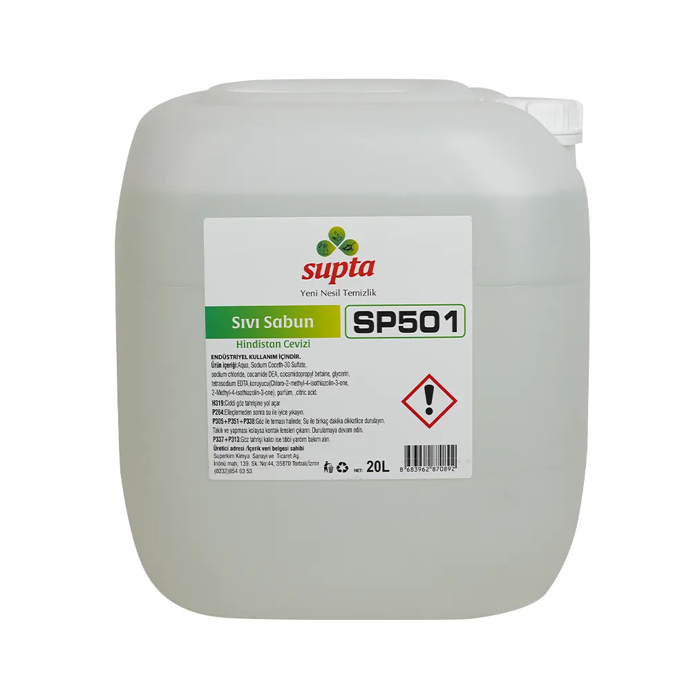SP501 Supta Hindistan Qozu Ətirli Maye Sabun 20 LT