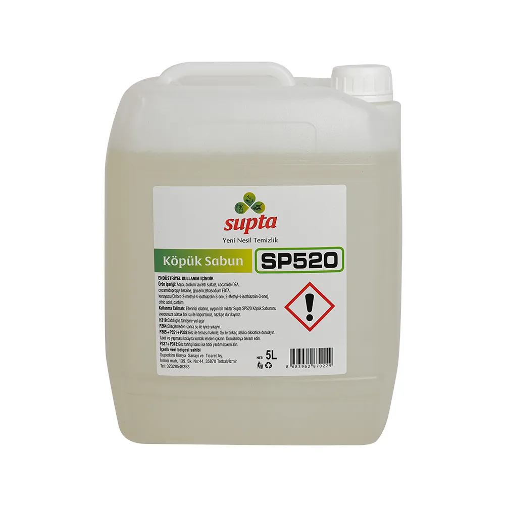 SP520 Supta Köpüklü Sabun 5 LT