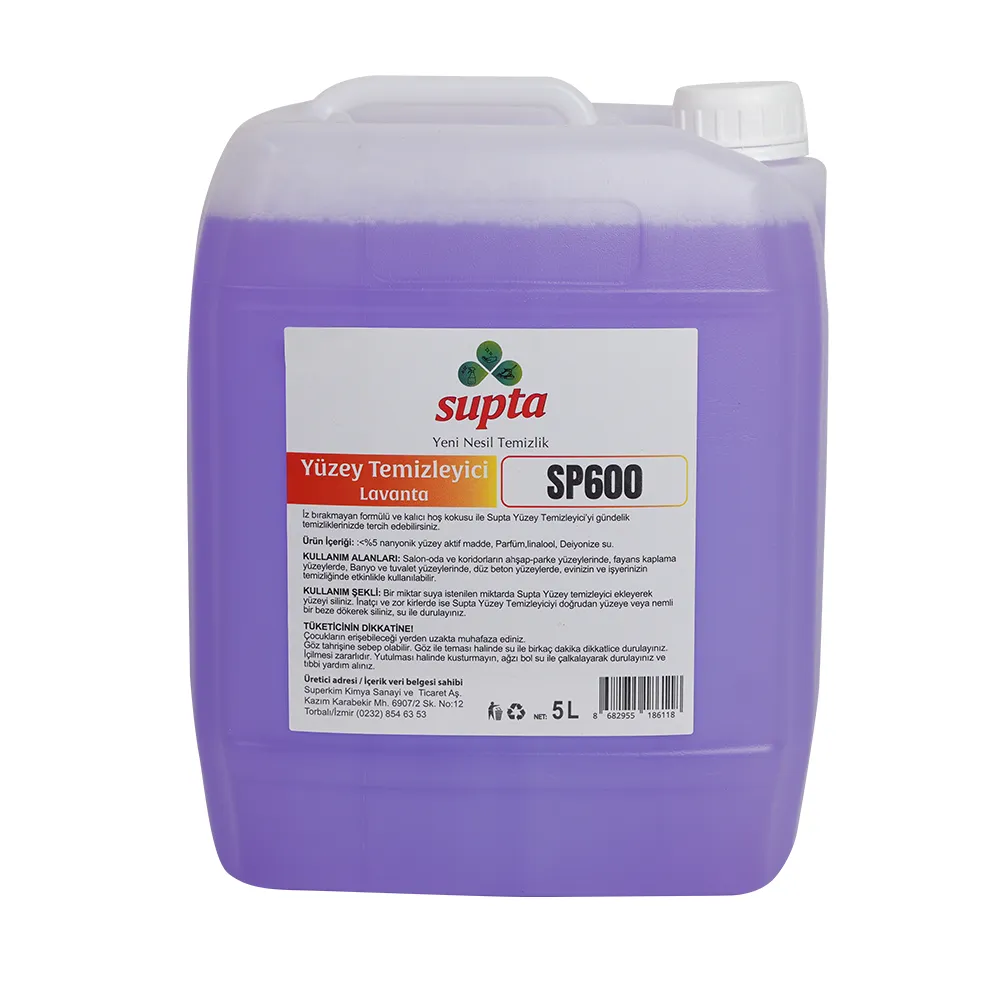 SP600 Supta Lavanda Ətirli Səth Təmizləyici 5 LT