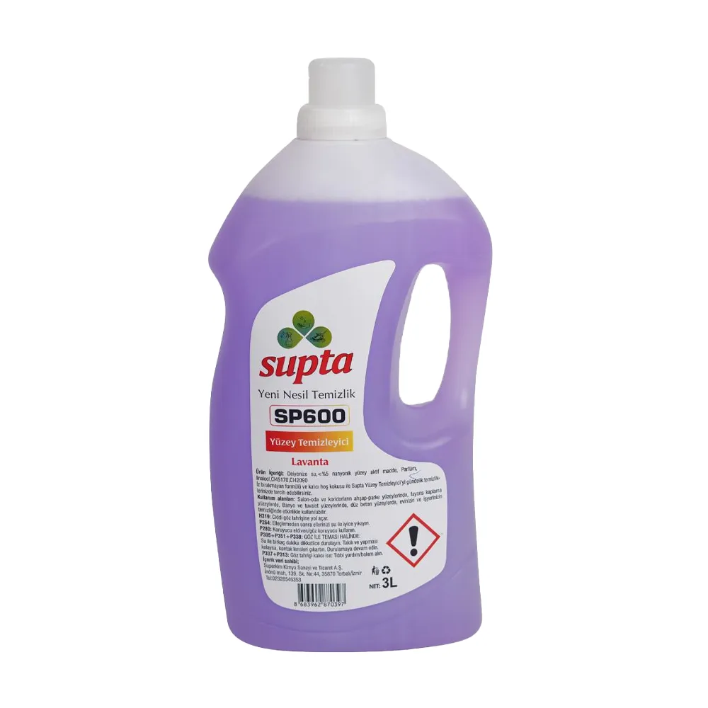 SP600 Supta Lavanda Ətirli Səth Təmizləyici 3 LT